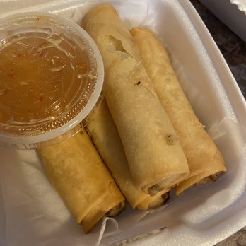 Crazy Thai - spring rolls - Thai Near Me - Richmond, Virginia