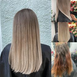 Maja Hair Salon - Customer Photo Before and After