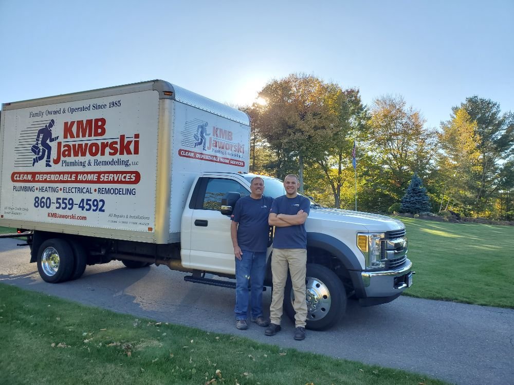 Slide of KMB Jaworski Plumbing