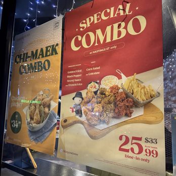 BBQ Chicken - Combo posters~ (February 2025) - Chicken Shop Near Me - Burnaby, British Columbia