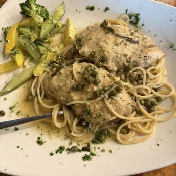 Porta Di Roma - Chicken piccata (with pasta spoon!) - Cafes Near Me - Richardson, Texas Porta Di Roma - Chicken piccata (with pasta spoon!) - Cafes Near Me - Richardson, Texas