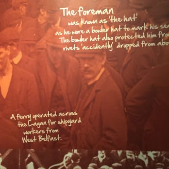 Titanic Belfast - Writings about what men endured while constructing the Titanic - Museums Near Me - Belfast, LSB Titanic Belfast - Writings about what men endured while constructing the Titanic - Museums Near Me - Belfast, LSB
