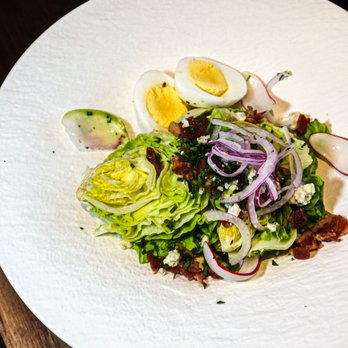 LB Steak - Bishop Ranch - Baby Iceberg Wedge | Hickory Smoked Bacon, Egg, Point Reyes Blue Cheese Dressing - Steakhouses Near Me - San Ramon, California