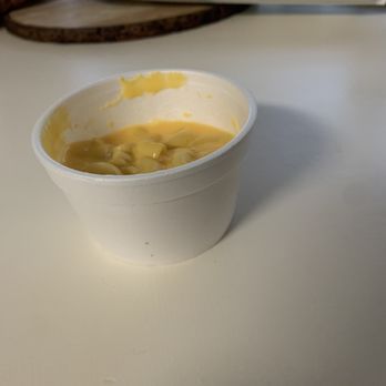Dickey's Barbecue Pit - Mac and cheese that they didn't bother to fill to the top. - Barbeque Near Me - Cheyenne, Wyoming Dickey's Barbecue Pit - Mac and cheese that they didn't bother to fill to the top. - Barbeque Near Me - Cheyenne, Wyoming