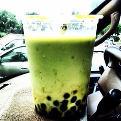 Boba Tea House - SUPER LARGE Avocado Boba! BOMBBB!