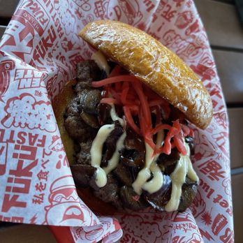 Fukuburger Buffalo - Kinoko "Mushroom" Burger :) - Burgers Near Me - Las Vegas, Nevada