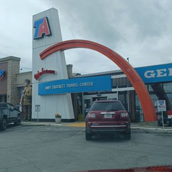 TA - TA truck stop with an iHop & giant Davy Crockett!! - Gas Stations Near Me - Greeneville, Tennessee