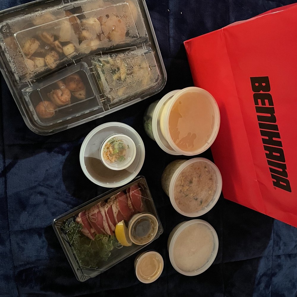 Benihana - Surf side, soup, yum yum sauce, fried rice, tuna tataki - Sushi Bars Near Me - Maple Grove, Minnesota Benihana - Surf side, soup, yum yum sauce, fried rice, tuna tataki - Sushi Bars Near Me - Maple Grove, Minnesota