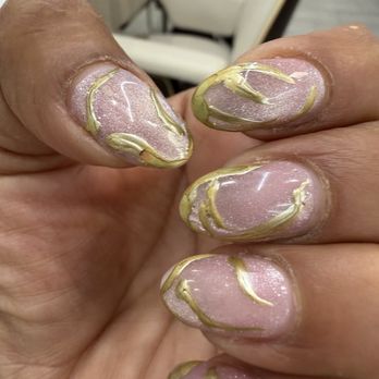 Good Nails & Spa - This is what I got for. I asked for the first pic.  They offered a 20% discount off the next service but I don't think it's worth it. - Nail Technicians Near Me - Monterey Park, California