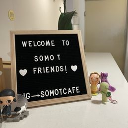 Front counter friends to greet you Front counter friends to greet you