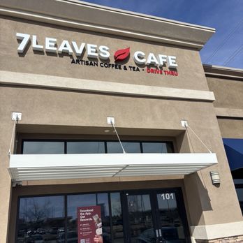 7 Leaves Cafe - Front entrance - Macarons Near Me - Las Vegas, Nevada