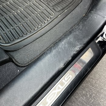 Auto Pride - Most likely stepped on this to clean the roof of the car but didn't clean it. - Car Wash Near Me - Santa Rosa, California