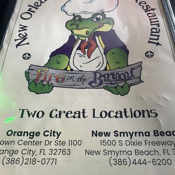 Fire on the Bayou - They have two locations! - Seafood Near Me - New Smyrna Beach, Florida Fire on the Bayou - They have two locations! - Seafood Near Me - New Smyrna Beach, Florida