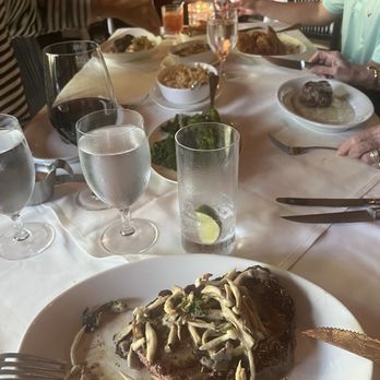 Brenner's Steakhouse - Exotic mushrooms & ribeye- money! - Steakhouses Near Me - Houston, Texas