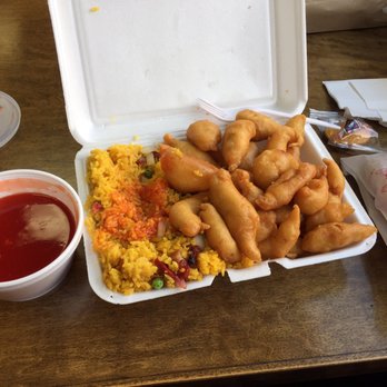 Lucky Star - Sweet and Sour Chicken Combo Platter - Chinese Near Me - Watkins Glen, New York Lucky Star - Sweet and Sour Chicken Combo Platter - Chinese Near Me - Watkins Glen, New York