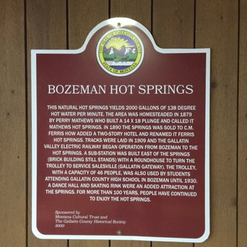Bozeman Hot Springs - The history of these hot springs and this business - Saunas Near Me - Bozeman, Montana