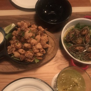 Pal'mar - Calamari and mussels... simply divine. - Seafood Near Me - Puerto Vallarta, JAL