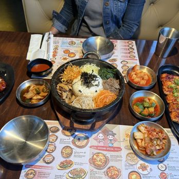 Seoul Shikdang - Hot pot, dumplings, hot chicken. Everything was delicious - Korean Near Me - Bakersfield, California