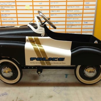 Take2Graphics - Peddle custom car for Burbank Police officer. Yeah...we do neat things around here. Bring yours in! - Printing Services Near Me - Burbank, California