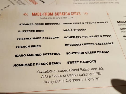 Menu photo 5 Cheddar's Scratch Kitchen Gastonia, NC