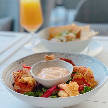 Spritz Restaurant & Bar - Crispy shrimp w/ chipotle cream - New American Near Me - Las Vegas, Nevada Spritz Restaurant & Bar - Crispy shrimp w/ chipotle cream - New American Near Me - Las Vegas, Nevada