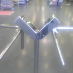 Turnstyle as you enter Menards