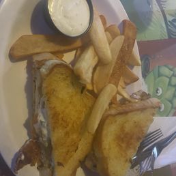 Grilled turkey jalapeño melt, so good!