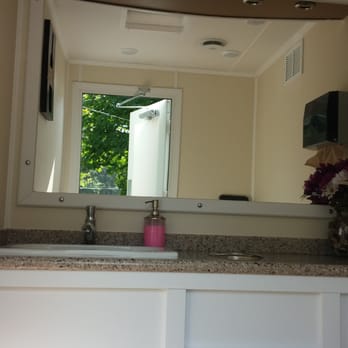 The Posh Privy - Inside the restroom. - Portable Toilet Services Near Me The Posh Privy - Inside the restroom. - Portable Toilet Services Near Me