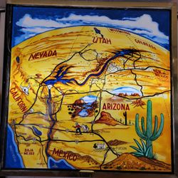 Roy Purcell's Murals - Inside Visitor center