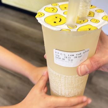 Happy Lemon - E3. Lemon Yakult with Aloe - Juice Bars & Smoothies Near Me - Danville, California