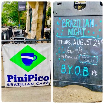 PiniPico Coffee & Empanadas - Brazilian Jazz Night with Live Music-08/23 - Brazilian Near Me - Chicago, Illinois