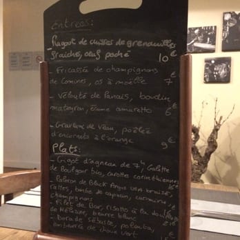 Aux Ephérites - Carte du soir... - Bistros Near Me - Lille, 59