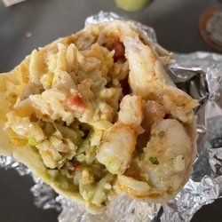 El Rancho Taqueria - Shrimp super burrito