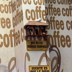 New Brisas Latino Bakery Rest - What interesting signs they have in here