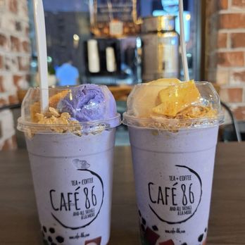 Cafe 86 - HIFI - Upside down Halo Halo - Desserts Near Me - Los Angeles, California