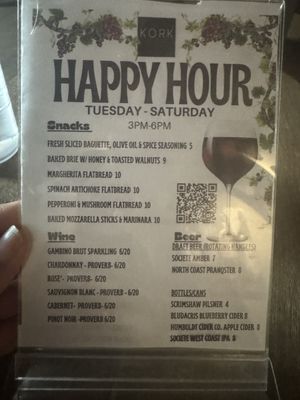 Menu photo 1 Kork Sips & Snacks Fair Oaks, CA Menu photo 1 Kork Sips & Snacks Fair Oaks, CA