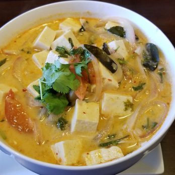 Riceberry Thai Kitchen - Tom kha medium spicy - Thai Near Me - Upland, California