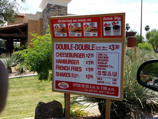 Menu photo 8 In-N-Out Burger Chandler, AZ Menu photo 8 In-N-Out Burger Chandler, AZ