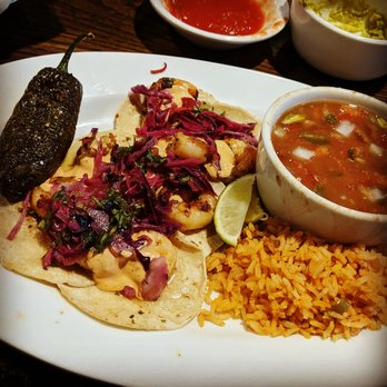 Picoso's Mexican Kitchen - Chimichuri shrimp tacos - Tex-Mex Near Me - Lubbock, Texas