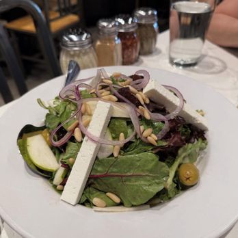 L&B Spumoni Gardens - Pear Salad - Pizza Near Me - Brooklyn, New York L&B Spumoni Gardens - Pear Salad - Pizza Near Me - Brooklyn, New York