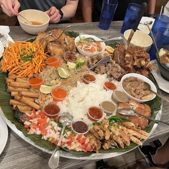D'Pinoy Joint - Fiesta Combo.   A must with a group. - Filipino Near Me - Las Vegas, Nevada