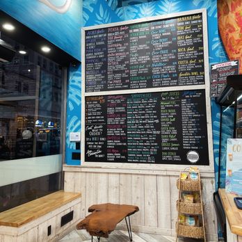 Playa Bowls - Menu - Juice Bars & Smoothies Near Me - New York, New York Playa Bowls - Menu - Juice Bars & Smoothies Near Me - New York, New York