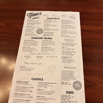 Tibby's New Orleans Kitchen - Menu - Cajun/Creole Near Me - Brandon, Florida Tibby's New Orleans Kitchen - Menu - Cajun/Creole Near Me - Brandon, Florida