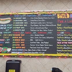 Kane's Hot Dogs on Wheels - Menu in December 2022, subject to change