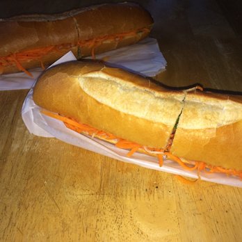 Summer - 2 sandwiches, one summer sandwich  and another I believe is beef - Vietnamese Near Me - Elmhurst, New York