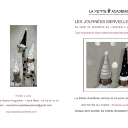 La Petite Académie - Stage de Noel 2014