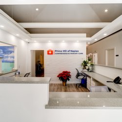 Prime MD of Naples - Front desk entrance