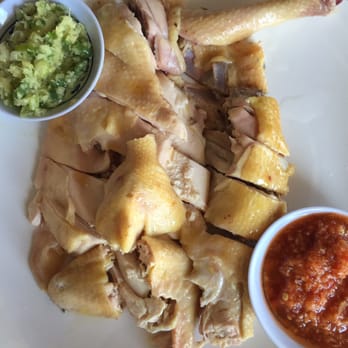 Cocoin Kitchen - Their Famous Chicken.  Very good plain natural flavor.  No heavy seasoning but very delicious. - Chinese Near Me - Hacienda Heights, California