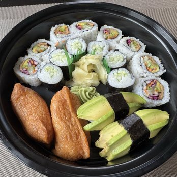 Surf Poke - 16 Piece Vegetarian Sushi Platter - Bubble Tea Near Me - Pittsburgh, Pennsylvania Surf Poke - 16 Piece Vegetarian Sushi Platter - Bubble Tea Near Me - Pittsburgh, Pennsylvania