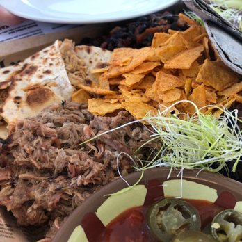 Sports Bar & BBQ - The "Taca Mex" for 2 people. Quesadillas good. - Barbeque Near Me - Stargard, ZP